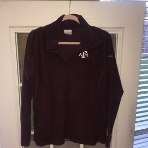 Texas A&M Columbia half zip